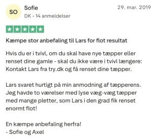 Anbefaling af rens af væg-væg tæpper