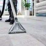 Tæpperens i butikker med kort tørretid